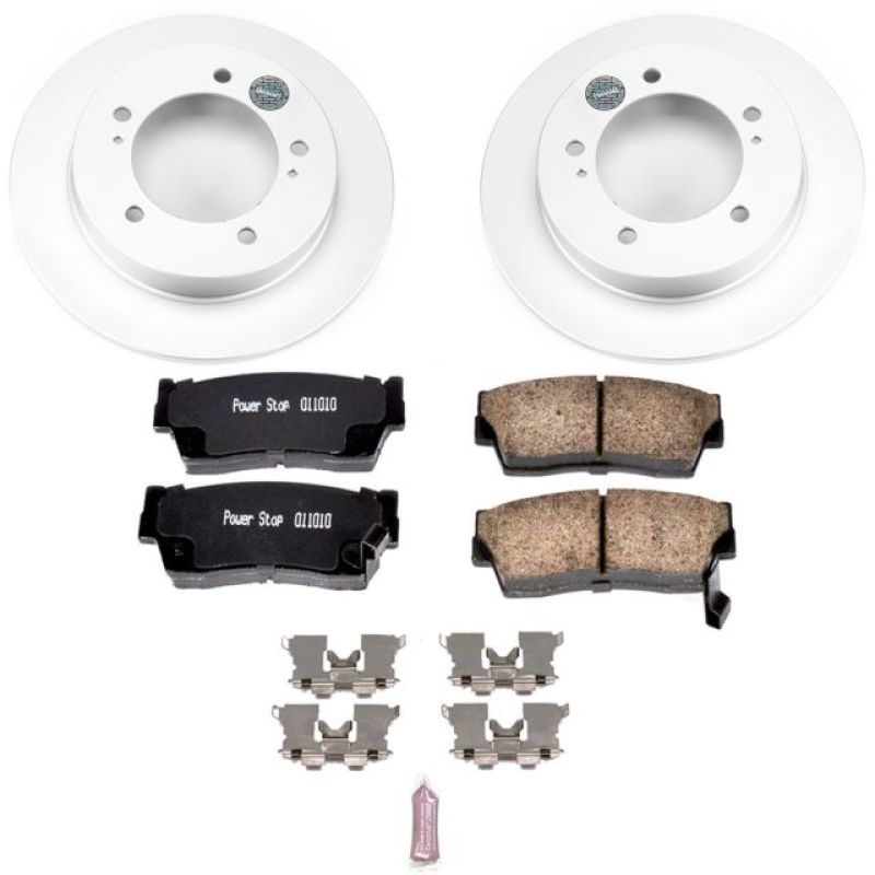 PowerStop Power Stop 1998 Chevrolet Tracker Front Z17 Evolution Geomet Coated Brake Kit