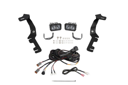 Diode Dynamics Stage Series Ditch Light Kit for 2019-Present Ram C2 Sport - White Combo