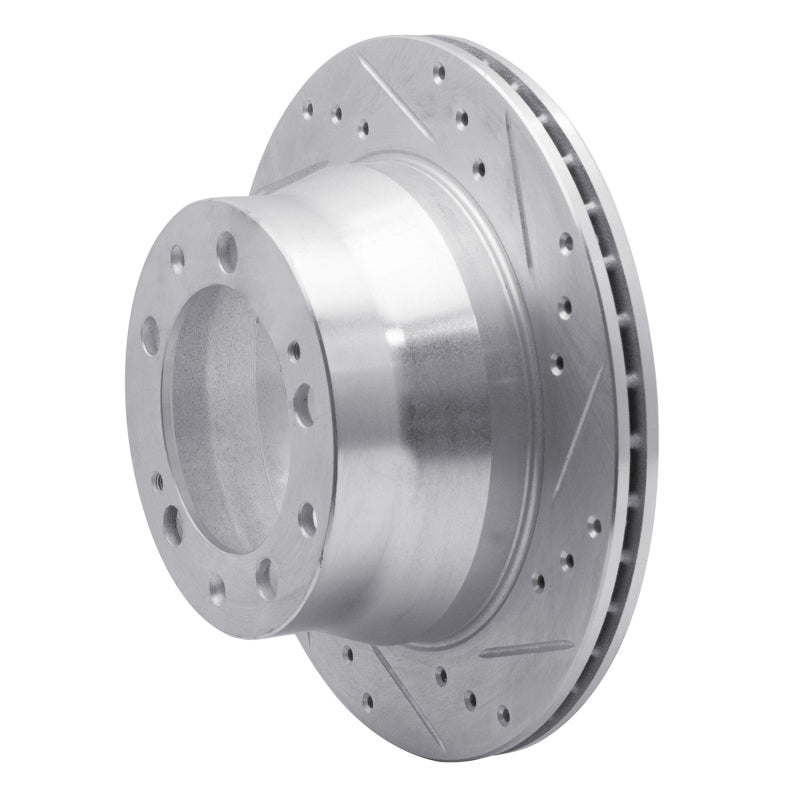 R1 Concepts R1 87-89 Porsche 944 Except Turbo Rear Right Drilled & Slotted Silver Brake Rotor