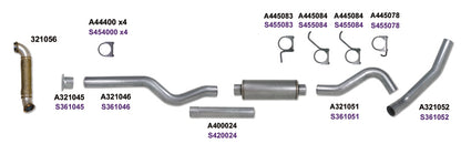 Diamond Eye Performance Diamond Eye KIT 4in Catback Single w/ TDP SS 04-05 Chevy/GMC 6.6L Duramax 2500/3500