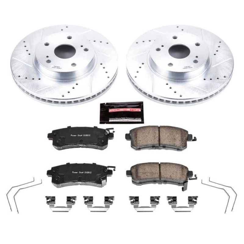 PowerStop Power Stop 15-18 Subaru Legacy Front Z23 Evolution Sport Brake Kit