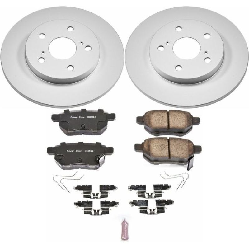 PowerStop Power Stop 2016 Scion iM Rear Z17 Evolution Geomet Coated Brake Kit