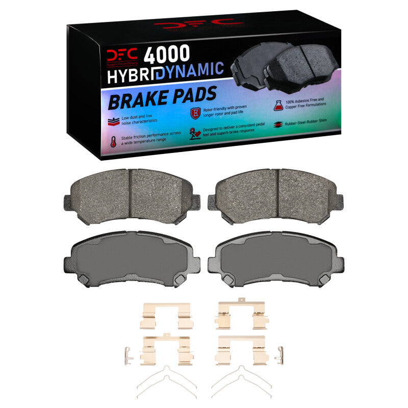 DFC 07-23 Nissan Juke Front 4000 HybriDynamic Brake Pads and Hardware Kit