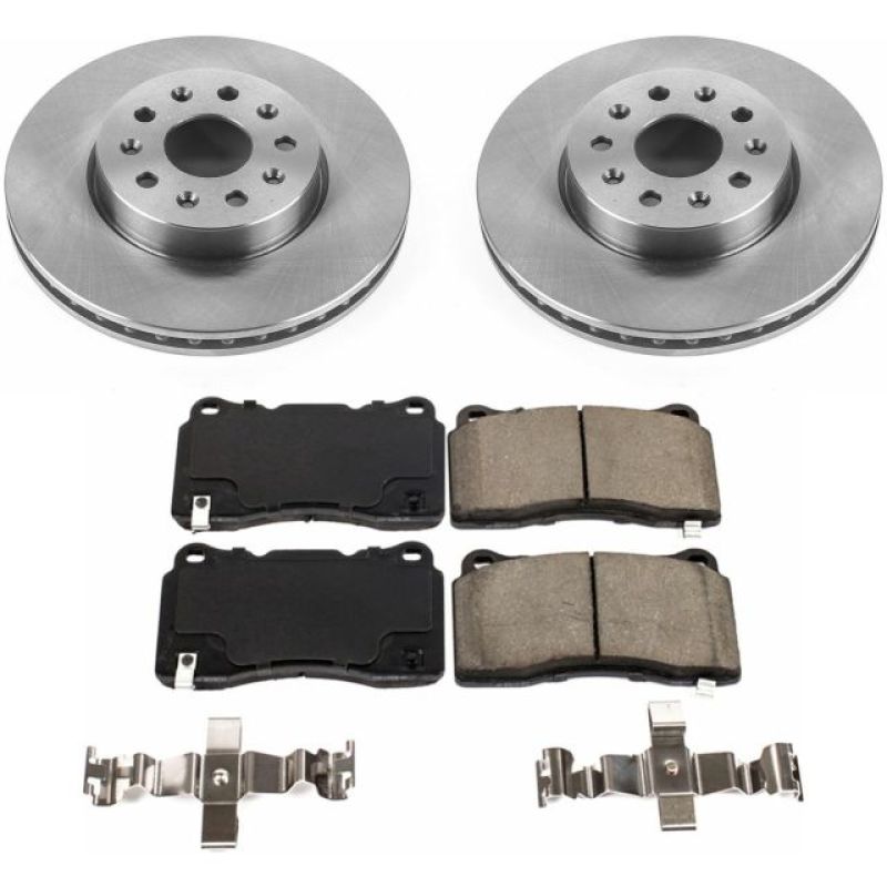 PowerStop Power Stop 16-18 Cadillac CT6 Front Autospecialty Brake Kit