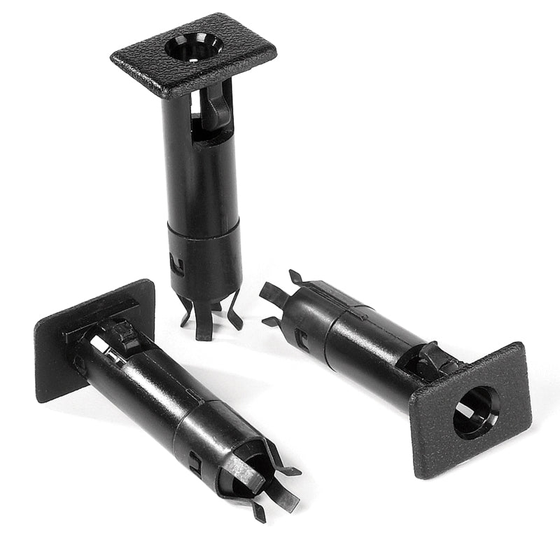 Bestop 87-95 Jeep Wrangler YJ 97-06 Wrangler TJ Door Pin Inserts (Black Boxed)
