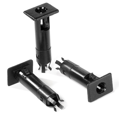 Bestop 87-95 Jeep Wrangler YJ 97-06 Wrangler TJ Door Pin Inserts (Black Boxed)
