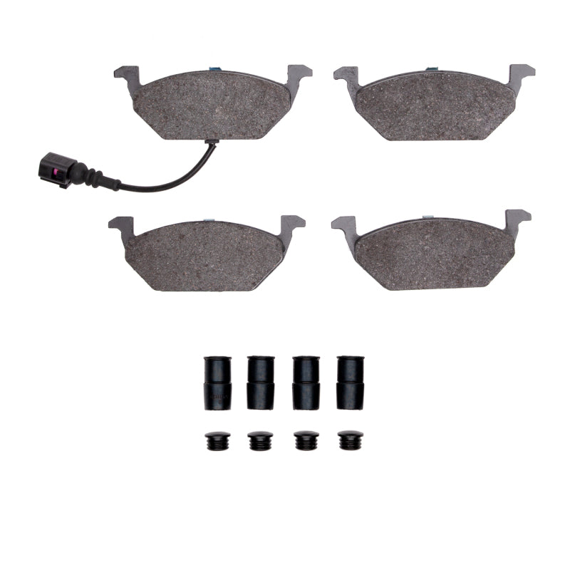 R1 Concepts R1 99-10 Volkswagen Golf Front Euro Ceramic Pads & Hardware Kit