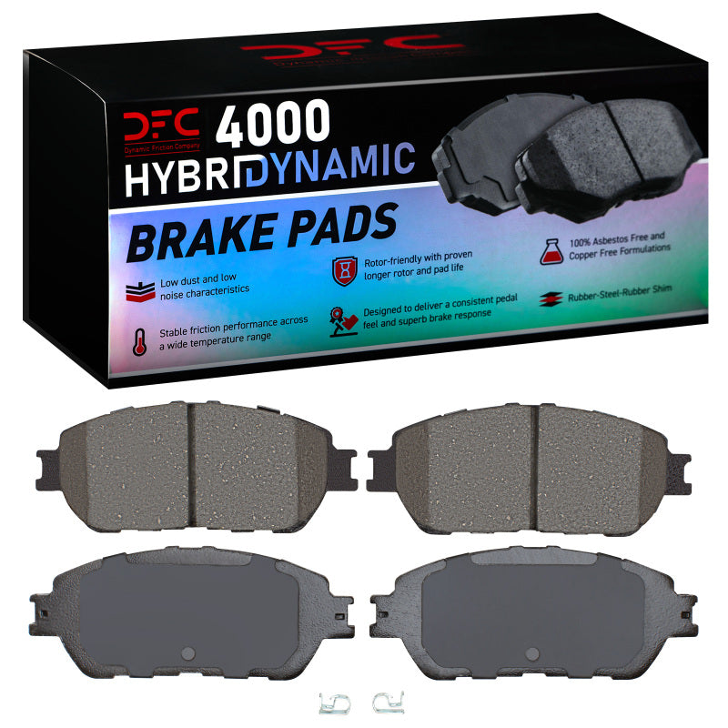 DFC 04-15 Toyota Tacoma Front 4000 Hybridynamic Brake Pads