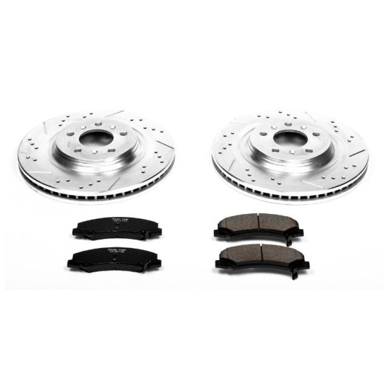 PowerStop Power Stop 08-09 Buick Allure Front Z23 Evolution Sport Brake Kit