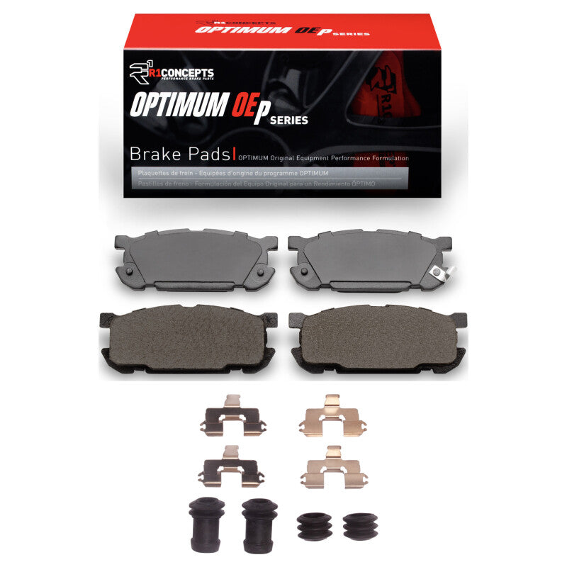 R1 Concepts R1 01-05 Mazda Miata Rear Optimum OE Pads & Hardware Kit