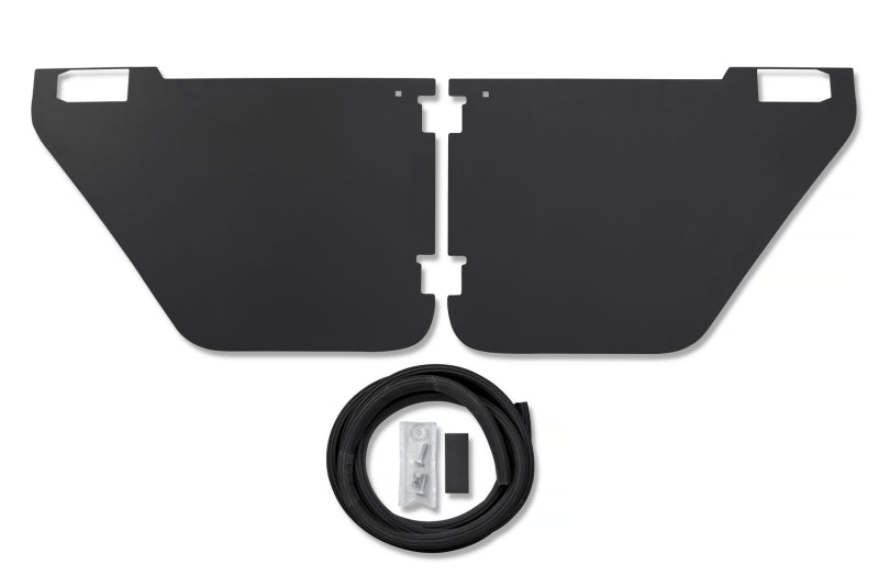 Bestop 20-26 Jeep Gladiator / 18-26 Wrangler JL 4-Door Element Panels (Rear Doors Black)