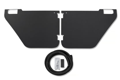 Bestop 20-26 Jeep Gladiator / 18-26 Wrangler JL 4-Door Element Panels (Rear Doors Black)