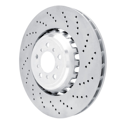 DFC 12-19 BMW M6 Gran Coupe Left Front Drilled Hi-Carbon Alloy Geomet Coated Rotor