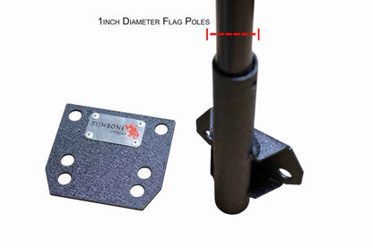 Fishbone Offroad Bed Rail Flag Mount