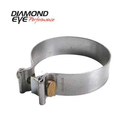 Diamond Eye Performance Diamond Eye CLAMP Band 4in METRIC HARDWARE AL