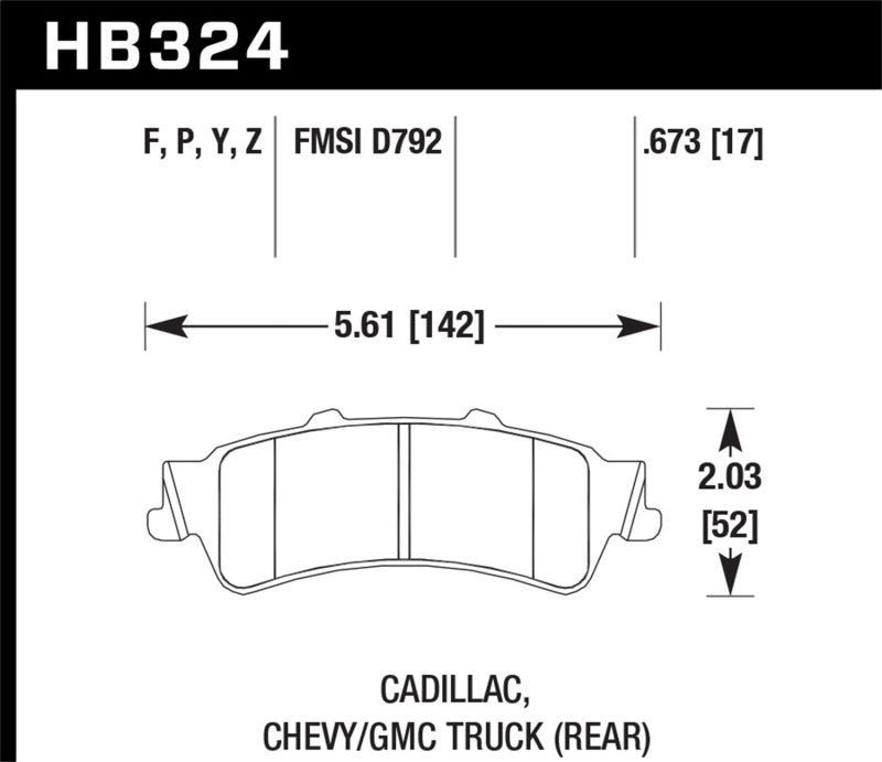 Hawk Performance Hawk Super Duty Street Brake Pads