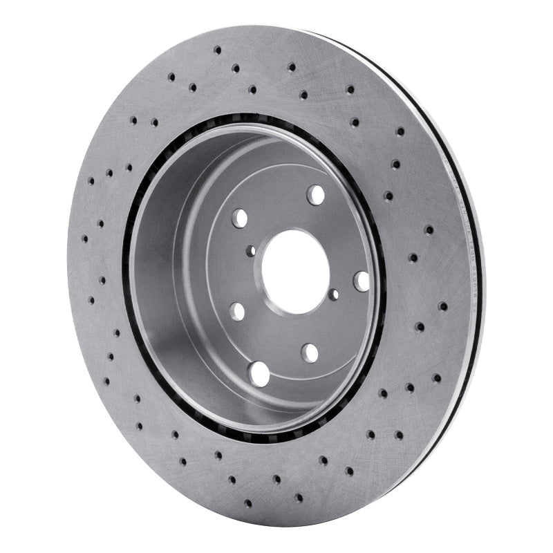 DFC 18-25 Subaru WRX STI Rear Drilled Brake Rotor