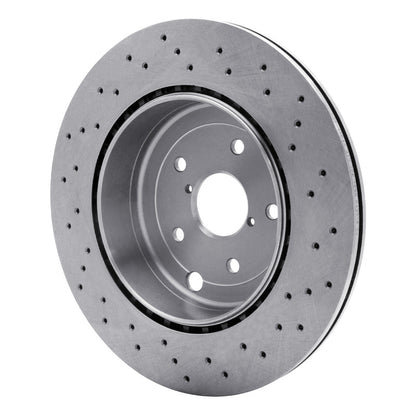 DFC 18-25 Subaru WRX STI Rear Drilled Brake Rotor
