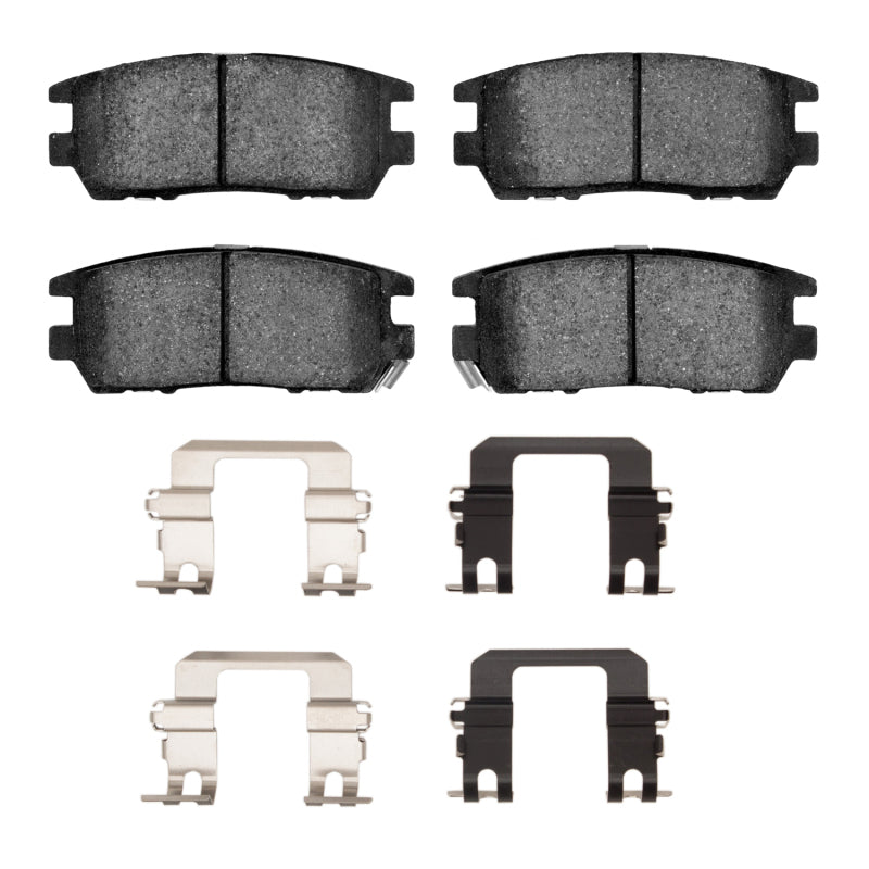 R1 Concepts R1 90-00 Mitsubishi Montero Rear Optimum OE Pads & Hardware Kit