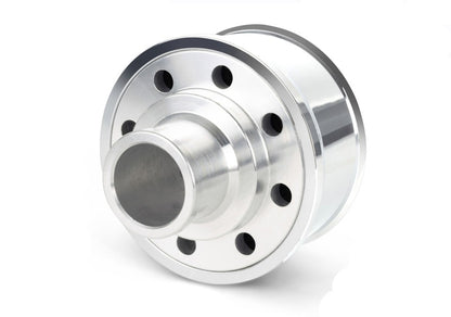 Ford Racing Slant Edge Breather - Chrome