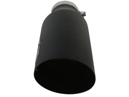 aFe MACH Force-Xp Universal Exhaust Tip 4 IN Inlet x 7 IN Outlet x 18 IN L