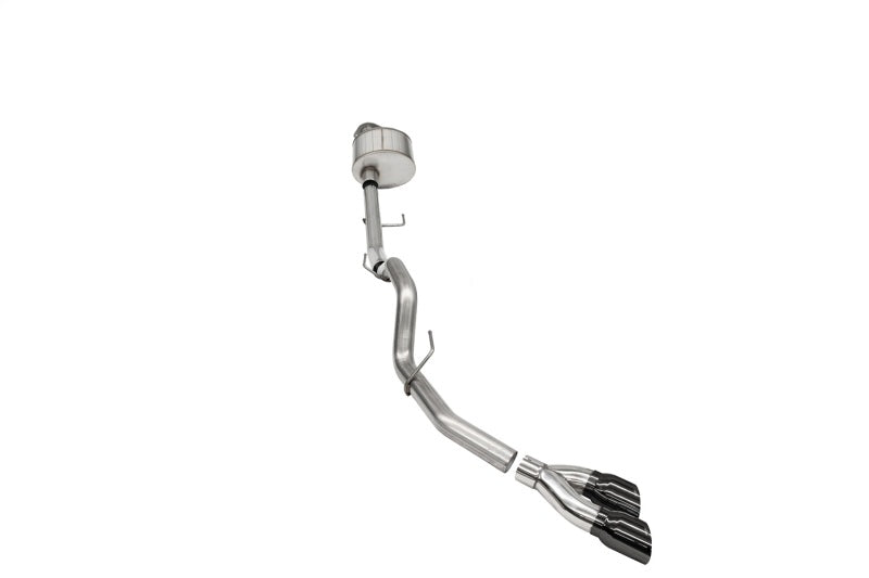 CORSA Performance Corsa 2021-2025 Ford F-150 Regular Cab/6.5in Bed 5.0L V8 Xtreme Cat-Back Single Side Exit-Black PVD