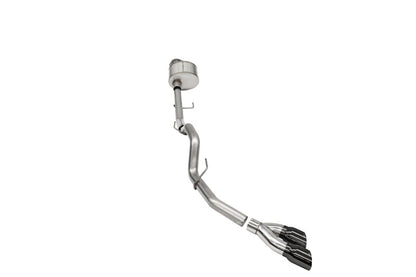 CORSA Performance Corsa 2021-2025 Ford F-150 Regular Cab/6.5in Bed 5.0L V8 Xtreme Cat-Back Single Side Exit-Black PVD