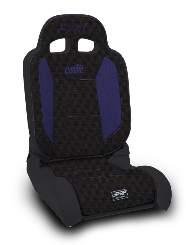 PRP Seats PRP EnduroDaily Reclining Suspension Seat - Black/Purple Tweed - Driver