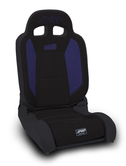 PRP Seats PRP EnduroDaily Reclining Suspension Seat - Black/Purple Tweed - Driver
