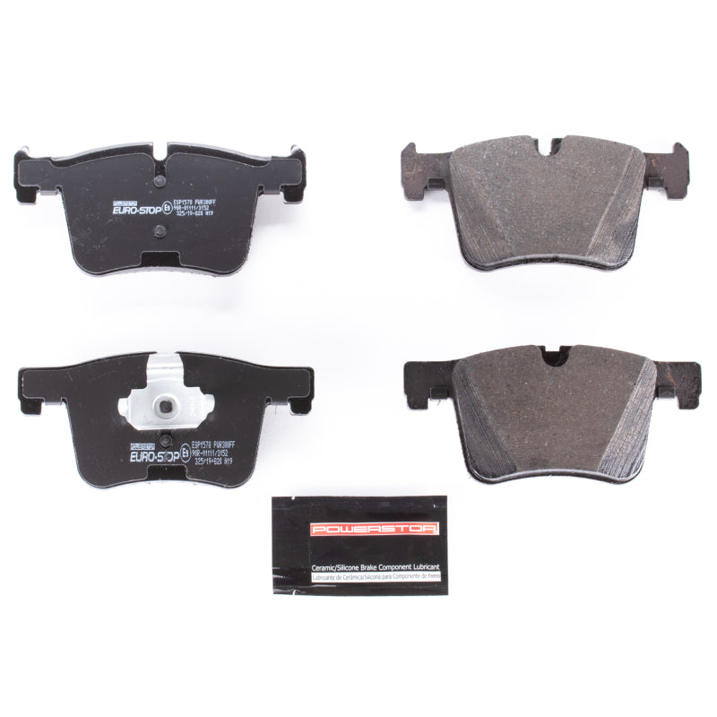 PowerStop Power Stop 15-18 BMW X4 Euro-Stop ECE-R90 Front Brake Pads