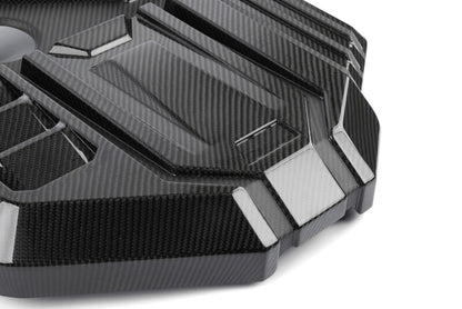 Dinan 21-27 BMW M2/M3/M4 (G80/G82/G87) Gloss Carbon Fiber Engine Cover w/Matte Accents