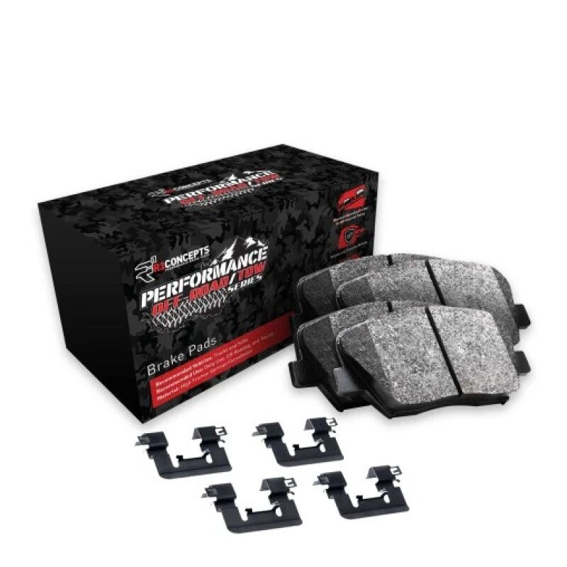 R1 Concepts R1 21-23 Dodge Charger Front Off-Road/Tow Brake Pads and Hardware Kit