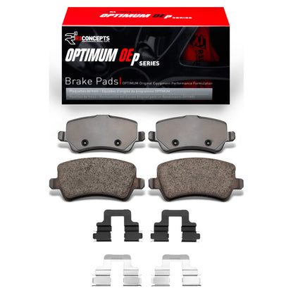 R1 Concepts R1 12-15 Land Rover Range Rover Evoque Rear Optimum OE Pads & Hardware Kit
