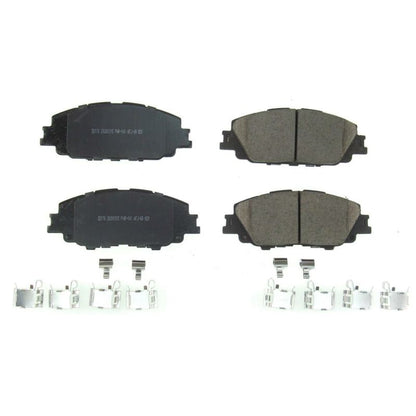 PowerStop Power Stop 2019 Toyota Corolla Front Z17 Evolution Ceramic Brake Pads w/Hardware
