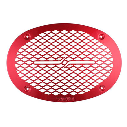 DS18 6x9in Speaker Grill Shallow- Red