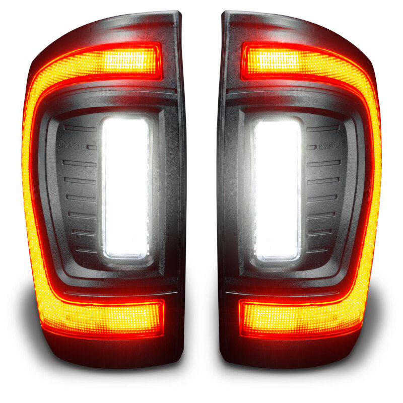 Oracle Lighting 16-23 Gen 3 Toyota Tacoma Black Series Flush Style LED Tail Lights