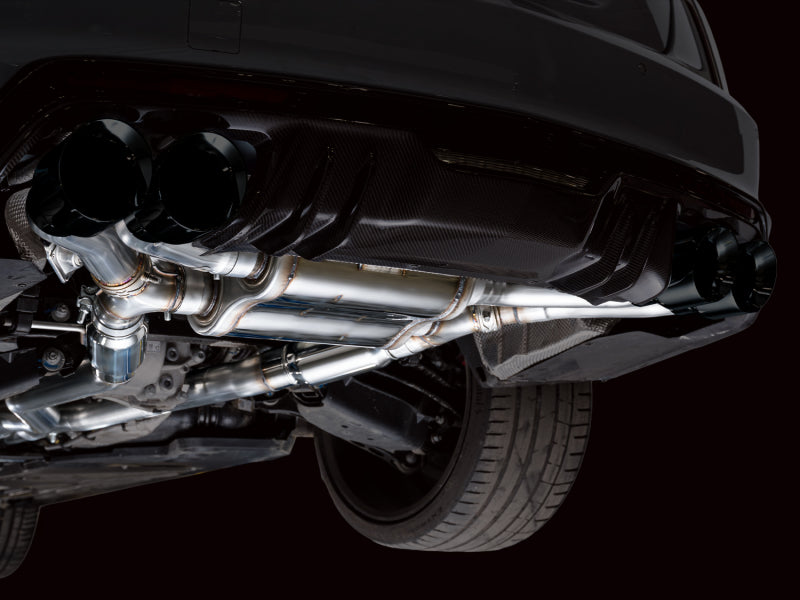 AWE Tuning 22-26 Cadillac CT5-V Blackwing SwitchPath Exhaust - Diamond Black Tips