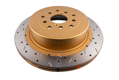 DBA 01-07 Subaru WRX/STI 10 Stud Hole Rear Drilled & Slotted 4000 Series Rotor