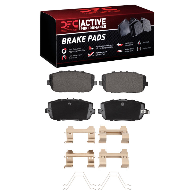 DFC 06-25 Mazda MX-5 Miata Rear Active Performance Pads and Hardware Kit