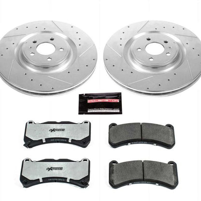 PowerStop Power Stop 13-14 Ford Mustang Front Z26 Street Brake Kit
