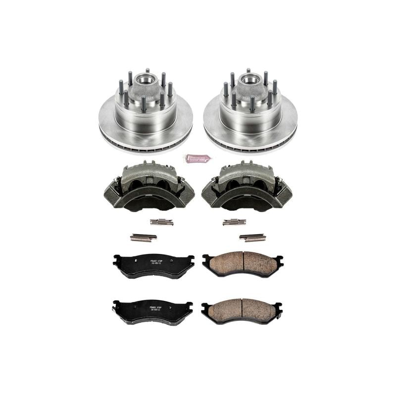 PowerStop Power Stop 2004 Ford F-150 Heritage Front Autospecialty Kit w/Cals