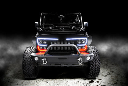 ORACLE Lighting Oracle VECTOR Series Full LED Grille - Jeep Wrangler JK - NA