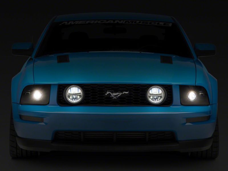 Raxiom 05-09 Ford Mustang GT Axial Series LED Halo Fog Lights