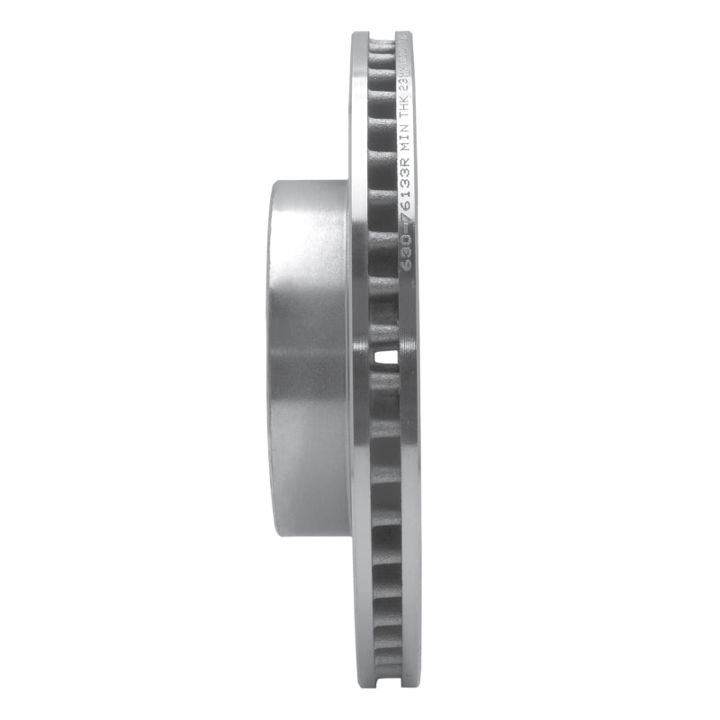 R1 Concepts R1 05-15 Toyota Tacoma Front Right Drilled & Slotted Silver Brake Rotor