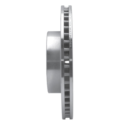 R1 Concepts R1 05-15 Toyota Tacoma Front Right Drilled & Slotted Silver Brake Rotor