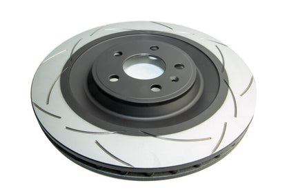 DBA 15-19 Porsche Macan Turbo (w/360mm Front Rotor) Turbocharged Rear Street Slotted Rotor