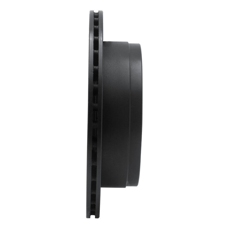 R1 Concepts R1 88-95 Nissan Pathfinder Rear Right Drilled & Slotted Black Brake Rotor