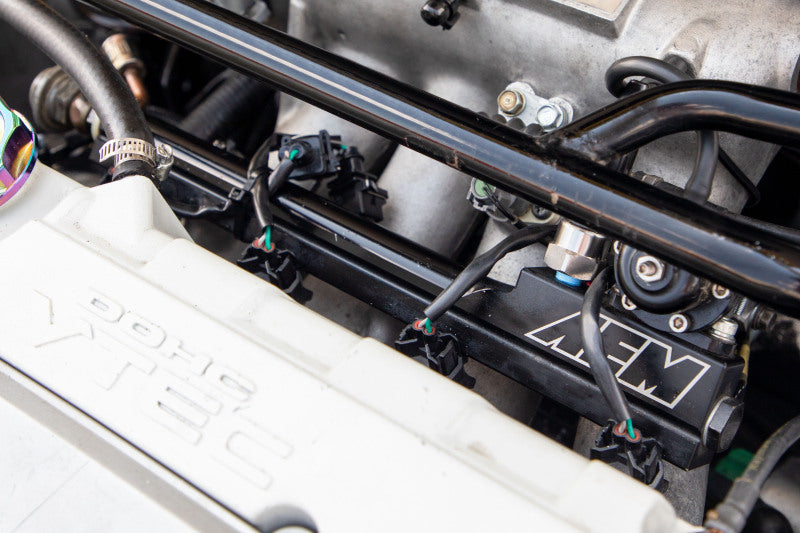 AEM 94-01 Integra Black Fuel Rail