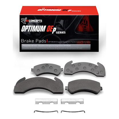 R1 Concepts R1 83-12 Blue Bird Bus TC1000 Front and Rear Optimum OE Pads & Hardware Kit