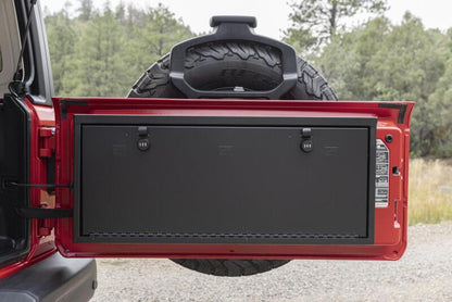 Tuffy Products Tuffy Tailgate Lockbox W/ Combo Lock For Jeep Wrangler